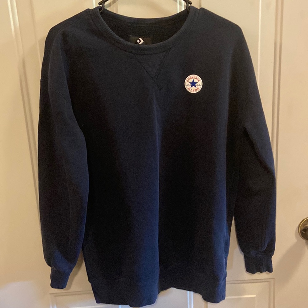 Navy Converse Sweatshirt
